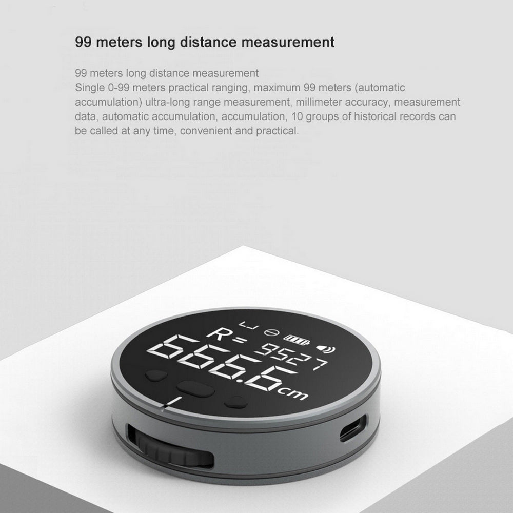 Distance Measuring Instrument Electronic Measuring Ruler Tape Measure High Definition Digital LCD High Precision Electronic Measuring Ruler Tool image 3