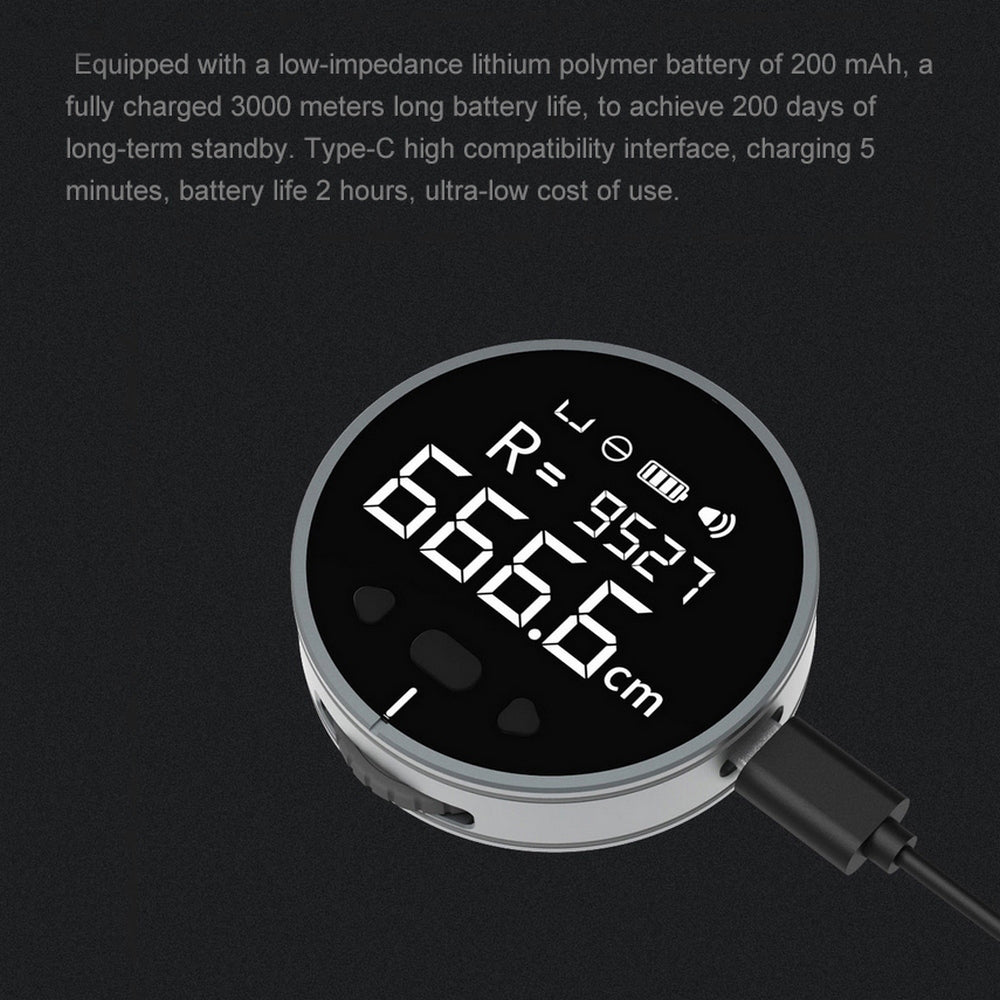 Distance Measuring Instrument Electronic Measuring Ruler Tape Measure High Definition Digital LCD High Precision Electronic Measuring Ruler Tool image 23