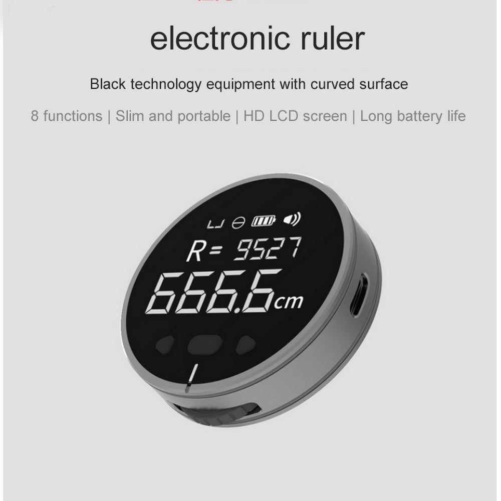 Distance Measuring Instrument Electronic Measuring Ruler Tape Measure High Definition Digital LCD High Precision Electronic Measuring Ruler Tool image 11